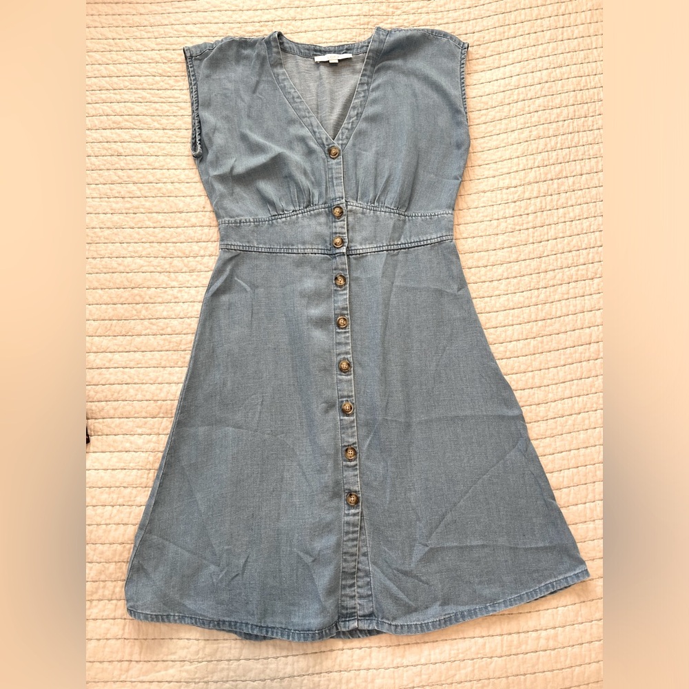 Loft Chambray Dress